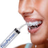 FlossPartner Dental Pick Water Flosser. Smallest Cordless Portable Pocket Size. Easy Carry. Teeth Gums Breath and BRACES. Effective Reusable. Travel School Camping Survival Tool