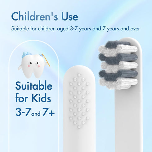 Replacement Head Kids Refill - Compatible with Quip Electric Toothbrush, 6PCS