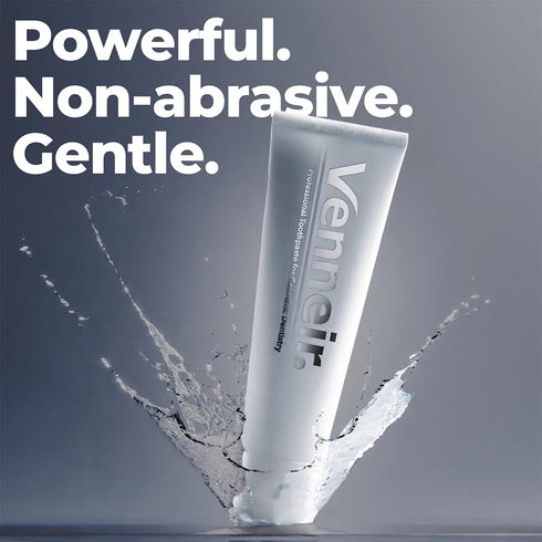 Venneir Professional Toothpaste for Veneers, Implants, Bondings, Crowns & Sensitive Teeth Stain Removing, Whitening