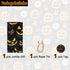 Ymsone 36 56 inches (1 Halloween Extra Large Gift Bags Jumbo - Spooky Gift Bag for Big Presents - Black and Orange