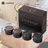 Set 4 13.4 OZ Massage Candles for Body Therapy-Natural Soybean Wax Low Temp Massage Oil Candles for Skin Care-Body