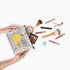 Beauty Movie Makeup Bag, Fans Gift for Princess Birthday, Fairy Tales Cosmetic Bag (ALWAYS BE Bellee)