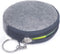 INVODA Portable Pill Box Storage Bag Soft Felt Zipper Pouch to Protect