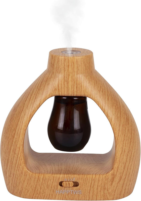 Waterless Essential Oil Diffuser Set, Cordless, 3 Timer Settings, Battery Operated for Bedroom, Yoga Studio, Bathroom,
