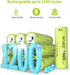 Kruta Ni-MH AA Rechargeable Batteries, 12 Pack, 1600mAh High Capacity 1.2V for Outdoor Solar Lights