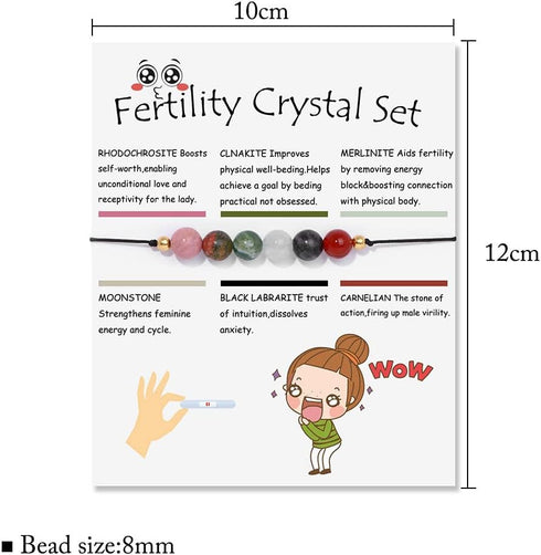 Fuqimanman2020 6mm Spiritual Crystal 7 Chakra Stretch Bracelet Natural Stone Healing with Meaning Cards Quartz Amethyst Reiki Beaded for Women Men for Anxiety Relief Jewelry