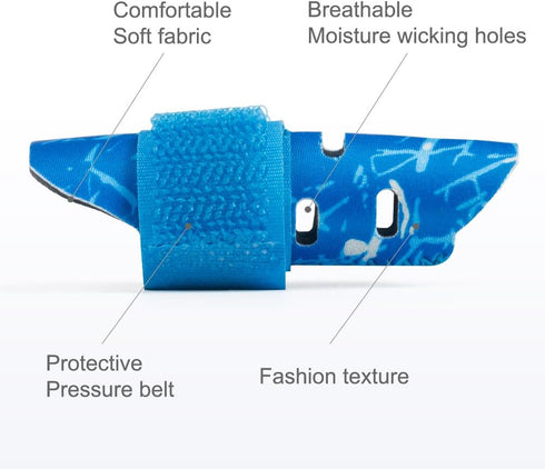 Kuangmi Finger Sleeve Support Protector, Finger Splint Brace for Pain Relief and Sports Injury Prevention