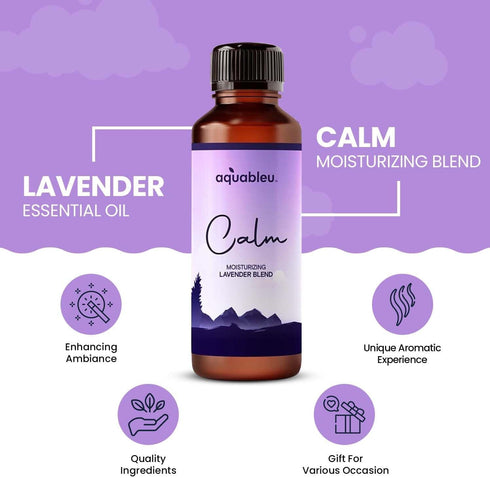 Set 80 ML Packaging Essential Massage Oil Gift - Serenity Trio Sooth, Calm, Relief Includes Lavender, Peppermint