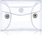 Transparent Makeup Bag, Small Waterproof PVC Cosmetic Pouch Case for Lipstick, Facial Cleanser, Shampoo Storage