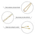 Vaincre Bobby Pin Hair Pins - 150 PCS Gold Hair Pins for Blonde Hair with Case