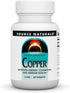 Source Naturals Copper, Supports Energy, Cognition, and Immune Health, 3 mg - 60 Tablets