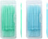 Toothpicks with Bristles, Double-Side Dental Picks, Disposable Plastic Toothpicks, Portable Package (40 Count x 2 Pack)