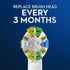Pack 4 Oral-B Floss Action Replacement Brush Heads for an Oral-B Electric Toothbrush