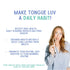 Ergonomic Tongue Scraper - Dentist-Developed Tongue Cleaner for Adults, Gentle Stylish Oral Care