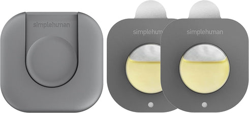 simplehuman Odorsorb Pod, All-Natural Odor-Absorbing System Starter Pack