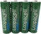 4 AA Rechargeable NiCD Battery, 1.2V 1000mAh High Capacity