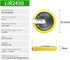 EEMB 5PCS LIR2450 Rechargeable Battery 120mah 3.7V Lithium-ion Coin Button Cell Batteries with Solder Tabs