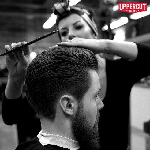 Uppercut Deluxe CT9 Tortoise Styling Comb - Minimal Static, Flexible for Slick & Destroy Styles