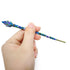 Honbay Vintage Cloisonn Hair Stick with Lotus, Chinese Traditional Style Hairpin, Peacock Blue