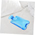 Transparent Blue Hot Water Bottle Portable Reusable Thick Hot Water Bag for Winter Hand Warmer Household Heating Pad