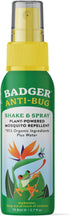 Badger Bug Spray, Organic Deet Free Mosquito Repellent with Citronella & Lemongrass, Travel Size 2.7 fl oz