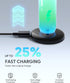 SQERO Mini Travel Charger for Electric Toothbrush Compatible with Philips Sonicare HX Series, Inductive Replacement