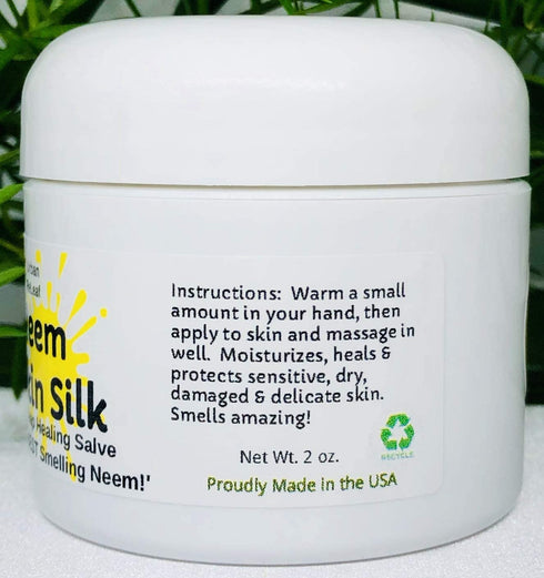 Urban ReLeaf Neem Skin Silk Healing Salve, Repairs Dry Skin, Vegan, with Shea Butter & Neem Oil