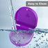 BVN Orthodontic Retainer Case - Slim Dental Case for Braces, Mouth Guard, Denture, and Teeth Aligner (Purple)