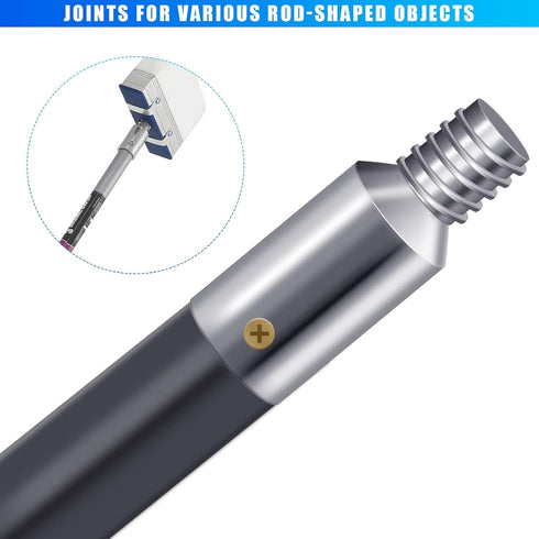 4 Pcs Threaded Tip Replacement Ultra Threaded Tip Repair Kit for Mop Handle Pole Extension
