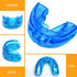 Coolrunner Double Braces Mouth Guard, Youth Athletic Mouthguards for Upper and Lower Teeth Protection (Blue)