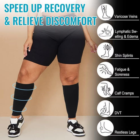 Yxmeiguo Women's Calf Compression Sleeves for Enhanced Support