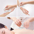 Set Muscle Scraper Tool Stainless Steel Body Gua Sha Scraping Tool Physical Therapy Suitable for Face,Back