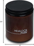 Hemlock 60 8 oz Park Eucalyptus Mint Apothecary Hand-Poured Scented Candle | Crackling Wood Wick, Botanical Fragrance