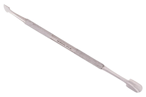 Mundial 2-Piece Cuticle Pusher and Manicure Pedicure Stick Set - Nail Care Tools for Perfect Cuticles and Quality Manicures