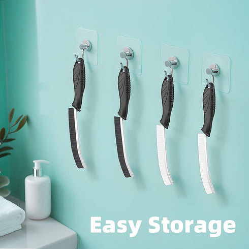 Hard Crevice Cleaning Brush, Multifunctional Small Cleaning Tool for Kitchen, Bathroom, Shower, and Tile