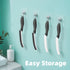 Hard Crevice Cleaning Brush, Multifunctional Small Cleaning Tool for Kitchen, Bathroom, Shower, and Tile