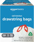 Amazon Basics Tall Kitchen Trash Bags (13 Gallon, 10% Post Consumer Recycled Content) - Unscented, 200 Count