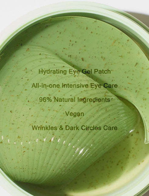 MIZON Phyto Plump Collagen EYE GEL PATCH - Vegan Wrinkle Care for Dark Circles, Safe Formula (30 Pairs)