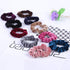 KINGMAS 10 Pcs Velvet Hair Ties Scrunchies, Elastic Flannelette Hair Bands for Women