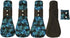 Sigzagor MUMBABY 5pcs 14 Inch Overnight Charcoal Bamboo Mama Cloth/Menstrual Pads/Reusable Sanitary Pads