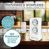 Fresh Products myfreshe Plug-in Air Freshener, No Heat, No Glass, Dry Fragrance Refills, Alpine Forest 2 pack