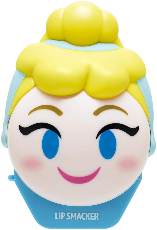 Lip Smacker Disney Cinderella Emoji Lip Balm, Bibbity Bobbity Berry, Clear, For Kids