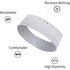 TERSE Thin Cloth Hair Bands for Women, Soft Stretchy Solid Headbands