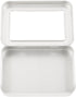 2Pack Portable Dental Floss Case with Transparent Window, Reusable Floss Holder for Travel (Silver)