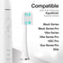 AquaSonic Standard Replacement Brush Heads for Normal & Sensitive Teeth - Compatible with Many AquaSonic Toothbrush