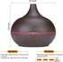 550ml Aroma Diffuser for Large Rooms, Ultra Quiet Essential Oil Diffuser with 7 Light Colors & Timer Setting