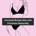 Natural Breast Enhancement Pills for Women & Men, Fast Acting Vegan Formula for Fuller Breasts, 60 Capsules