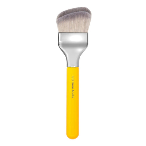 Bdellium Tools Professional Makeup Brush - Studio Series 971, Large Slanted Double Dome Blender with Soft Synthetic