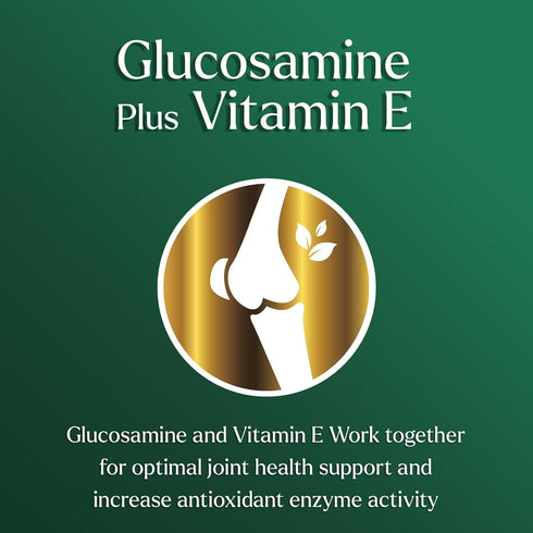 Joint Support Gummies | Extra Strength Glucosamine with Vitamin E | 120 Gummies for Cartilage & Flexibility