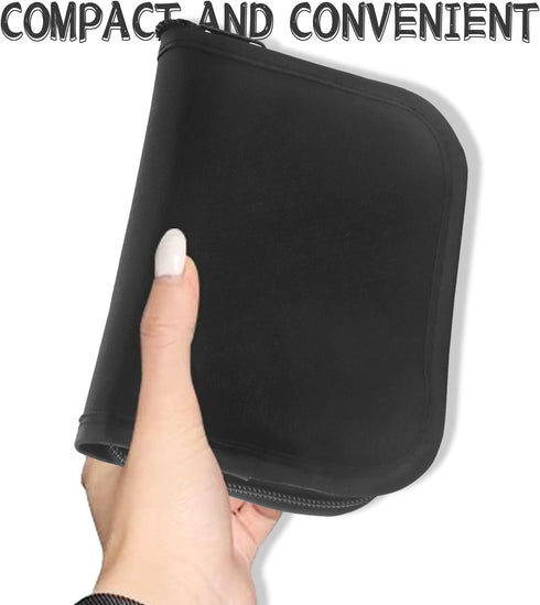 Diabetic Supplies Travel Case, Organizer Carrying Kit for Diabetes Testing, Blood Glucose Meter Storage Bag